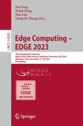 Cover: Edge Computing - EDGE 2023 - Springer
