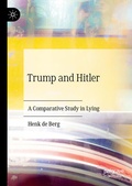 Cover: Trump and Hitler - Palgrave Macmillan