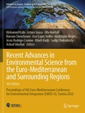 Cover: Recent Advances in Environmental Science from the Euro-Mediterranean and Surrounding Regions (4th Edition) - Springer
