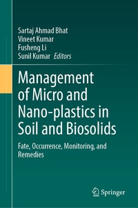 Abbildung von: Management of Micro and Nano-plastics in Soil and Biosolids - Springer