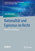 Abbildung von: Rationalität und Egoismus im Recht - Springer