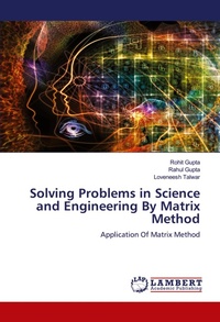 Enlarge image Cover: Solving Problems in Science and Engineering By Matrix Method - LAP Lambert Academic Publishing