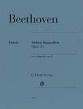 Cover: Eingegebener Text - Sieben Bagatellen op. 33 - Henle, G&uuml;nter