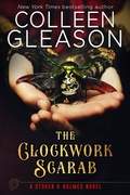 Cover: The Clockwork Scarab (Stoker and Holmes, #1) - Oliver-Heber Books