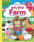 Cover: Let's Visit the Farm; A Coloring and Activity Book - Bonzo Books