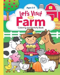 Enlarge image Cover: Let's Visit the Farm; A Coloring and Activity Book - Bonzo Books