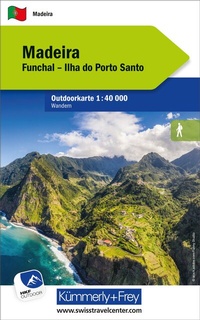 Abbildung von: Kümmerly+Frey Outdoorkarte Madeira 1:40.000 - Hallwag Kümmerly+Frey