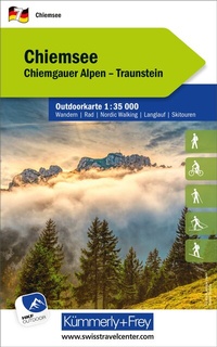 Abbildung von: Kümmerly+Frey Outdoorkarte Deutschland 7 Chiemsee 1:35.000 - Hallwag Kümmerly+Frey
