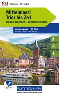 Bild: Kümmerly+Frey Outdoorkarte Deutschland 22 Mittelmosel, Trier bis Zell 1:35.000 - Hallwag Kümmerly+Frey