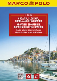Abbildung von: MARCO POLO Reiseatlas Kroatien, Slowenien, Bosnien und Herzegowina 1:300.000 - MARCO POLO ein Imprint von MAIRDUMONT