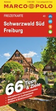 Cover: MARCO POLO Freizeitkarte 40 Schwarzwald S&uuml;d, Freiburg 1:100.000 - MARCO POLO ein Imprint von MAIRDUMONT