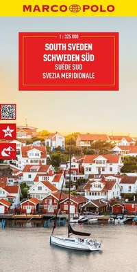 Abbildung von: MARCO POLO Reisekarte Schweden Süd 1:325.000 - MARCO POLO ein Imprint von MAIRDUMONT