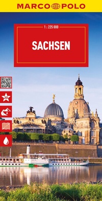 Abbildung von: MARCO POLO Reisekarte Deutschland 09 Sachsen 1:225.000 - MARCO POLO ein Imprint von MAIRDUMONT