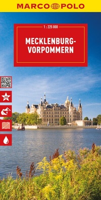 Abbildung von: MARCO POLO Reisekarte Deutschland 02 Mecklenburg-Vorpommern 1:225.000 - MARCO POLO ein Imprint von MAIRDUMONT