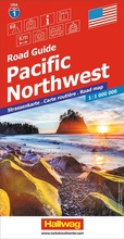 Cover: Hallwag Strassenkarte USA, Pacific Northwest 1:1 Mio. - Hallwag K&uuml;mmerly+Frey