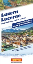 Cover: Hallwag Panoramakarte Luzern - Hallwag K&uuml;mmerly+Frey