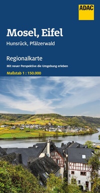 Abbildung von: ADAC Regionalkarte 11 Mosel, Eifel, Hunsrück, Pfälzerwald 1:150.000 - ADAC Kartografie ein Imprint von MAIRDUMONT