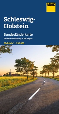 Abbildung von: ADAC Bundesländerkarte Deutschland 01 Schleswig-Holstein 1:250.000 - ADAC Kartografie ein Imprint von MAIRDUMONT