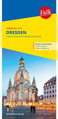 Abbildung von: Falk Stadtplan Extra Dresden 1:20.000 - Falk ein Imprint von MAIRDUMONT
