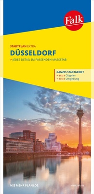 Abbildung von: Falk Stadtplan Extra Düsseldorf 1:20.000 - Falk ein Imprint von MAIRDUMONT
