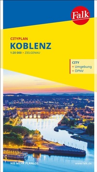 Abbildung von: Falk Cityplan Koblenz 1:20.000 - Falk ein Imprint von MAIRDUMONT