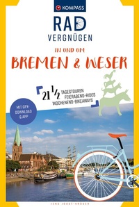 Abbildung von: KOMPASS Radvergnügen Bremen & Weser - KOMPASS-Karten