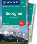 Cover: KOMPASS Wanderf&uuml;hrer Georgien, Kaukasus, 50 Touren mit Extra-Tourenkarte - KOMPASS-Karten