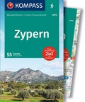 Cover: KOMPASS Wanderf&uuml;hrer Zypern, 55 Touren mit Extra-Tourenkarte - KOMPASS-Karten