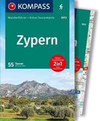 Abbildung von: KOMPASS Wanderführer Zypern, 55 Touren mit Extra-Tourenkarte - KOMPASS-Karten