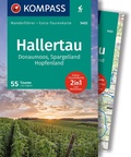 Cover: KOMPASS Wanderf&uuml;hrer Hallertau, Donaumoos, Spargelland, Hopfenland, 55 Touren mit Extra-Tourenkarte - KOMPASS-Karten