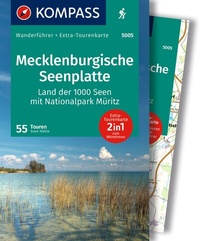 Abbildung von: KOMPASS Wanderführer Mecklenburgische Seenplatte, Land der 1000 Seen mit Nationalpark Müritz, 55 Touren mit Extra-Tourenkarte - KOMPASS-Karten
