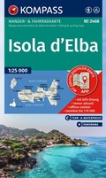 Bild: KOMPASS Wanderkarte 2468 Isola d' Elba 1:25.000 - KOMPASS-Karten