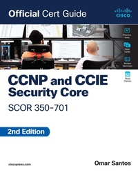 Abbildung von: CCNP and CCIE Security Core SCOR 350-701 Official Cert Guide - Cisco Press