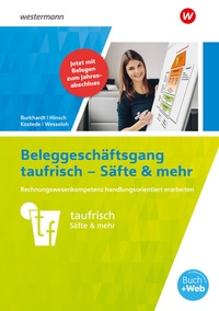 Abbildung von: Neues Rechnungswesen -Beleggeschäftsgang taufrisch - Säfte & mehr - Westermann Schulbuchverlag