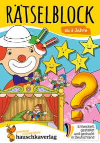 Abbildung von: Rätselblock ab 3 Jahre - Band 1 - Hauschka Verlag