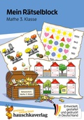 Cover: Mein R&auml;tselblock Mathe 3. Klasse - Hauschka Verlag
