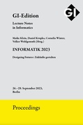 Cover: GI Edition Proceedings Band 337 "INFORMATIK 2023" - K&ouml;llen