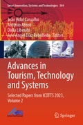 Cover: Advances in Tourism, Technology and Systems - Springer