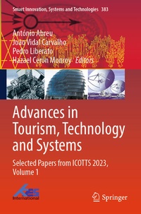 Enlarge image Cover: Advances in Tourism, Technology and Systems - Springer