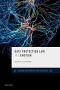 Cover: Data Protection Law and Emotion - Oxford University Press