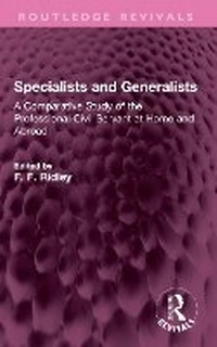 Abbildung von: Specialists and Generalists - Routledge