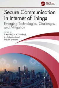 Enlarge image Cover: Secure Communication in Internet of Things - CRC Press