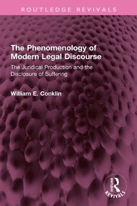 Abbildung von: The Phenomenology of Modern Legal Discourse - Routledge