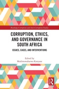 Cover: Corruption, Ethics, and Governance in South Africa - Routledge