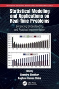 Cover: Statistical Modeling and Applications on Real-Time Problems - CRC Press