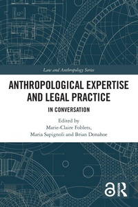 Enlarge image Cover: Anthropological Expertise and Legal Practice - Routledge