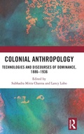 Cover: Colonial Anthropology - Routledge India