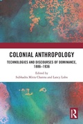 Cover: Colonial Anthropology - Routledge India