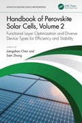 Cover: Handbook of Perovskite Solar Cells, Volume 2 - CRC Press