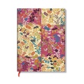 Cover: Kara-ori Pink (Japanese Kimono) Midi Lined Softcover Flexi Journal (Elastic Band Closure) - Paperblanks